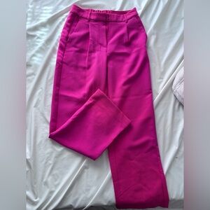 Old Navy Hot Pink Straight Leg Trousers